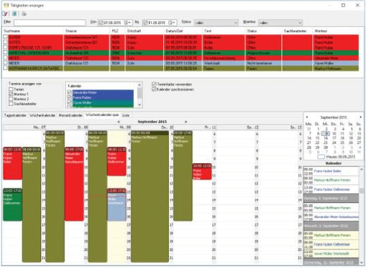 WinBau_Service, ARC Logiciels, printscreen