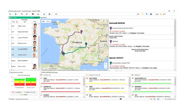 Planificateur, Visual Planning, optimiser vos ressources chez ARC Logiciels et service IT à Yverdon